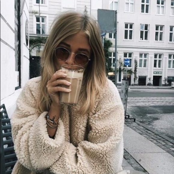 Urban Outfitters Sweaters - silence + noise [uo] fluffy white teddy sweater